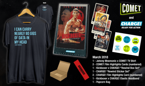 Like Free Stuff? Enter Nightmare Nostalgia's COMET & CHARGE! March Giveaway!