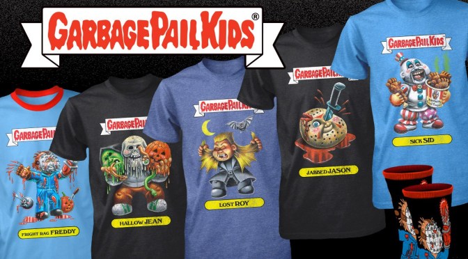 New Horror Infused Garbage Pail Kids and “They Live” Merch Hits FRIGHT RAGS