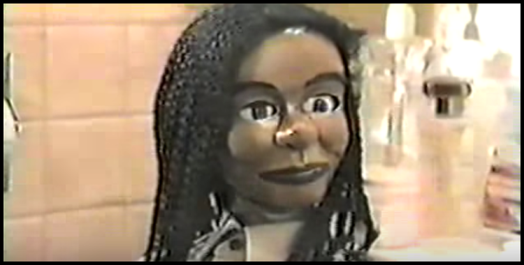 black devil doll from hell