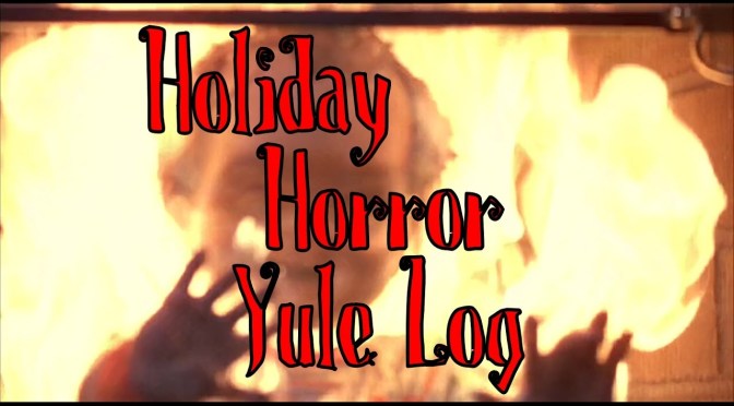 Holiday Horror Yule Log: Chucky Roasting On An Open Fire