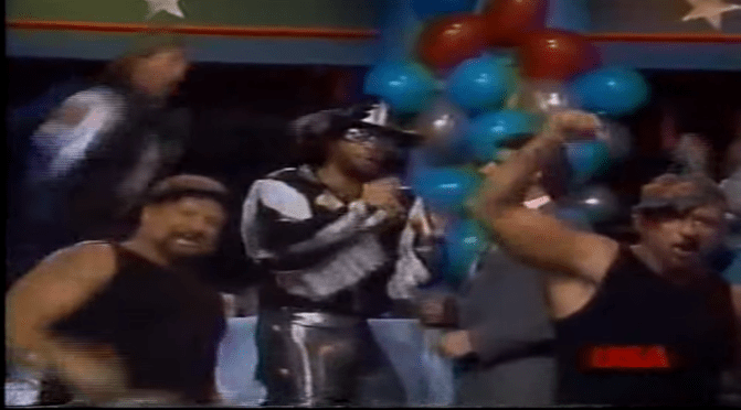 JUST BECAUSE: HERE'S THE "MACHO MAN" RANDY SAVAGE'S WILD AND WEIRD BACHELOR PARTY (1991)