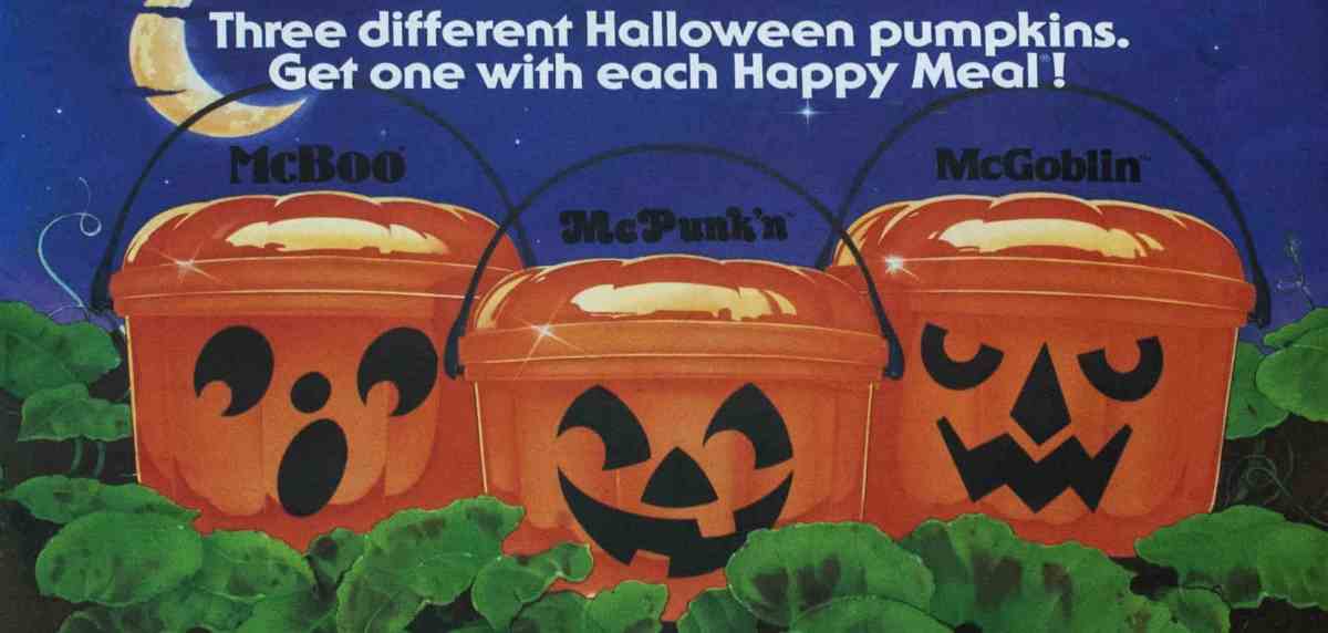 Celebrating The Wonderful History Of McDonald’s Halloween Buckets