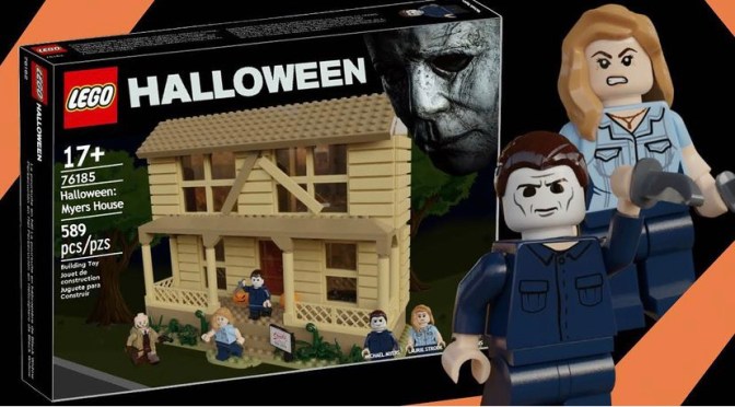 Check Out This Custom Lego Myers House Halloween Set!