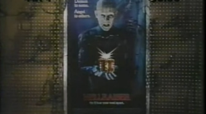 (Video) Get Hooked On This RARE VHS Promo For Hellraiser Merch!