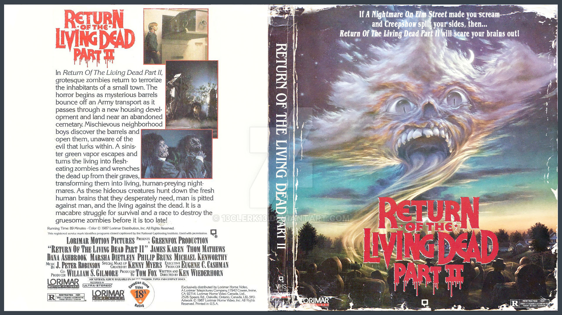 The Art Of Horror: Celebrating The Best Horror VHS Cover Art- Part II ...