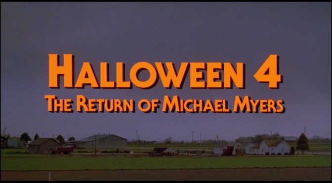 Here’s The Story Behind Those Opening Credits In “HALLOWEEN 4: THE RETURN OF MICHAEL MYERS”